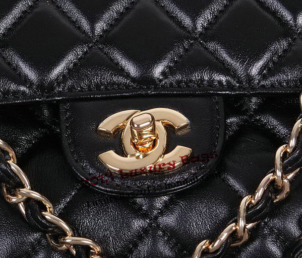 Chanel Classic Flap Bag 1113 Black Sheepskin Leather Chanel Classic Flap Bag 1113 Black Sheepskin Leather
