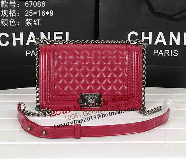 Chanel Boy Flap Shoulder Bag A67086 in Sheepskin Leather Chanel Boy Flap Shoulder Bag A67086 in Sheepskin Leather