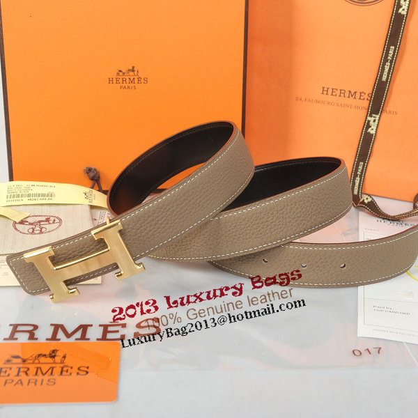 Hermes Imported Belt HR1002E Dark Gray Hermes Imported Belt HR1002E Dark Gray