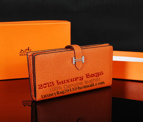 Hermes Bearn Japonaise Bi-Fold Wallet Original Leather A1018 Wheat Hermes Bearn Japonaise Bi-Fold Wallet Original Leather A1018 Wheat