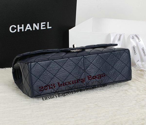 Chanel Classic Flap Shoulder Bags A226 Blue Sheepskin Leather Silver Chanel Classic Flap Shoulder Bags A226 Blue Sheepskin Leather Silver