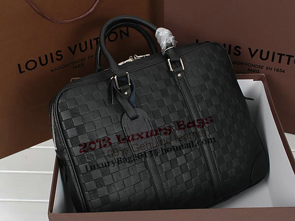 Louis Vuitton Damier Infini Porte-Documents Voyage M95520 Black Louis Vuitton Damier Infini Porte-Documents Voyage M95520 Black