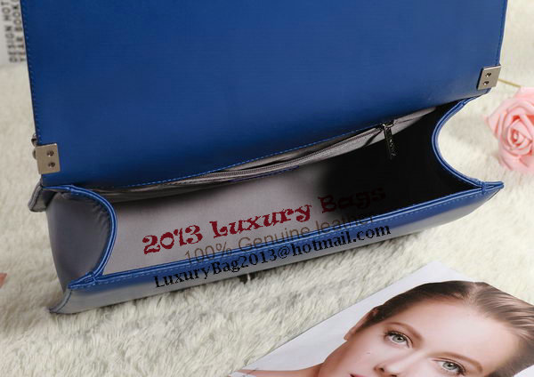 Chanel Boy Flap Shoulder Bag in Original Leather A67087 Blue Chanel Boy Flap Shoulder Bag in Original Leather A67087 Blue