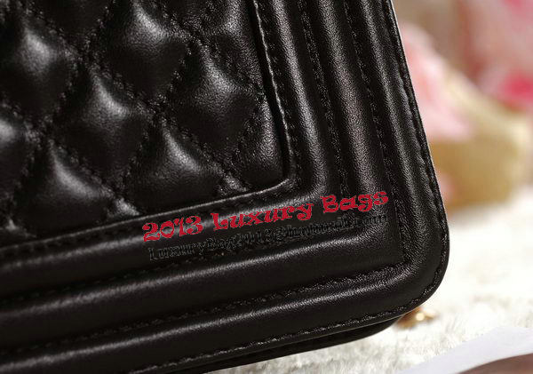 Chanel Boy Flap Shoulder Bag in Black Original Leather Gold Chanel Boy Flap Shoulder Bag in Black Original Leather Gold