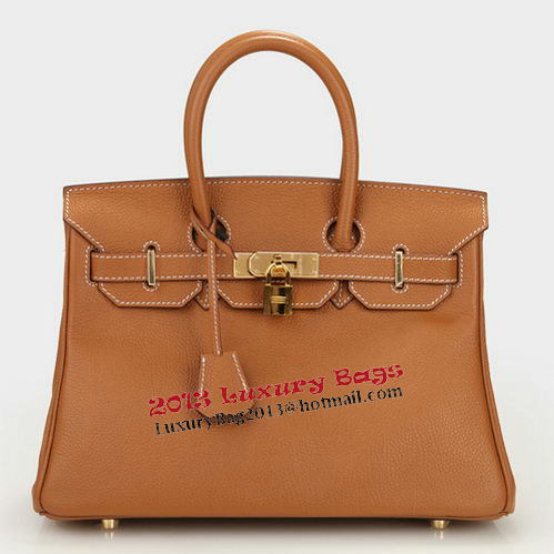 Hermes Birkin 30CM Tote Bag Camel Original Leather H30 Gold Hermes Birkin 30CM Tote Bag Camel Original Leather H30 Gold