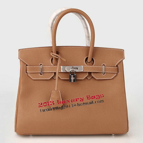 Hermes Birkin 30CM Tote Bag Camel Original Leather H30 Gold Hermes Birkin 30CM Tote Bag Camel Original Leather H30 Gold