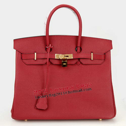 Hermes Birkin 35CM Tote Bag Burgundy Original Leather H35 Gold Hermes Birkin 35CM Tote Bag Burgundy Original Leather H35 Gold
