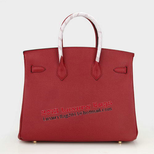 Hermes Birkin 35CM Tote Bag Burgundy Original Leather H35 Gold Hermes Birkin 35CM Tote Bag Burgundy Original Leather H35 Gold