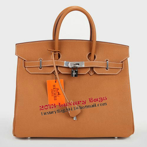 Hermes Birkin 35CM Tote Bag Wheat Original Leather H35 Silver Hermes Birkin 35CM Tote Bag Wheat Original Leather H35 Silver