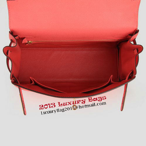 Hermes Kelly 32cm Shoulder Bag Pink Original Leather K32 Gold Hermes Kelly 32cm Shoulder Bag Pink Original Leather K32 Gold