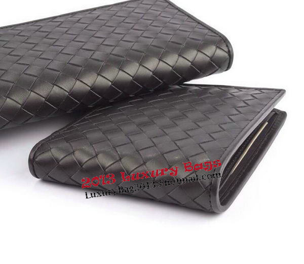 Bottega Veneta Intrecciato Nappa Wallet BV99391 Black Bottega Veneta Intrecciato Nappa Wallet BV99391 Black