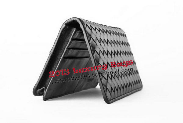 Bottega Veneta Intrecciato Nappa Wallet BV99391 Black Bottega Veneta Intrecciato Nappa Wallet BV99391 Black