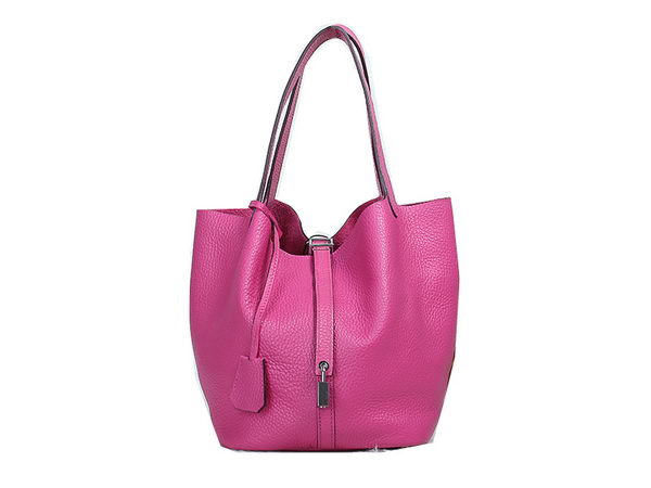 Hermes Picotin Lock MM Bag in Original Leather Rose