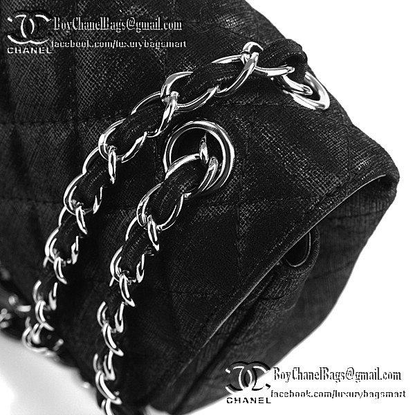 Chanel Classic Flap Bag Grain Leather CHA1113 Black Chanel Classic Flap Bag Grain Leather CHA1113 Black