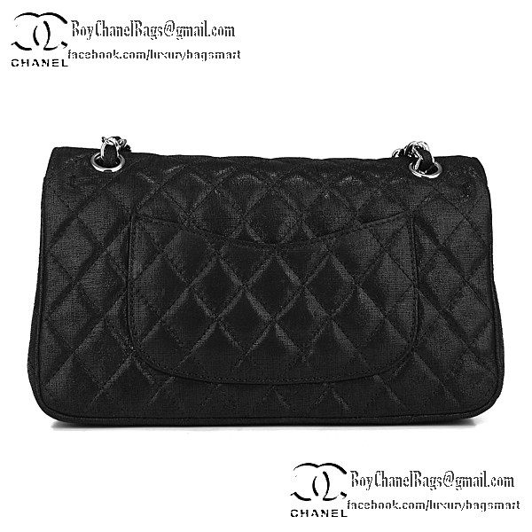 Chanel Classic Flap Bag Grain Leather CHA1113 Black Chanel Classic Flap Bag Grain Leather CHA1113 Black
