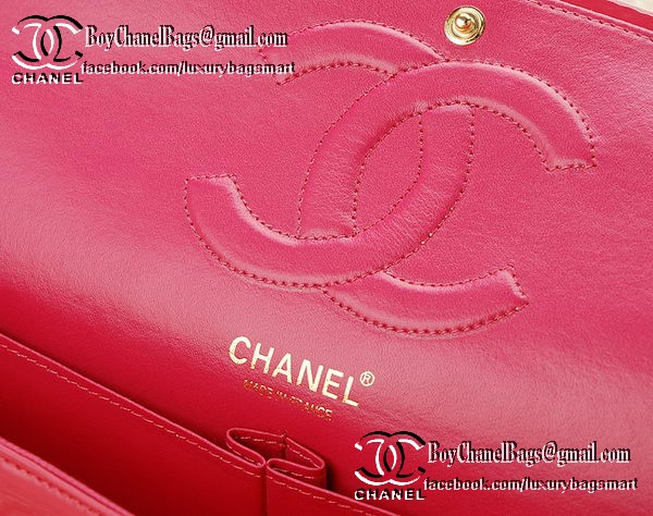 Chanel Classic Flap Bag Patent Leather CHA1113 Peach Chanel Classic Flap Bag Patent Leather CHA1113 Peach