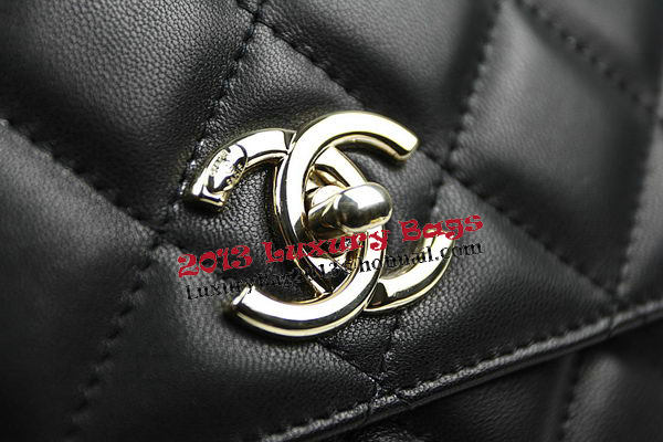 Chanel Classic Top Flap Bag Original Sheepskin Leather CHA92236 Black Chanel Classic Top Flap Bag Original Sheepskin Leather CHA92236 Black