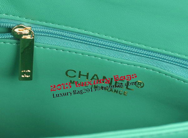 Chanel Classic Top Handle Bag Original Sheepskin Leather CHA92236 Green Chanel Classic Top Handle Bag Original Sheepskin Leather CHA92236 Green