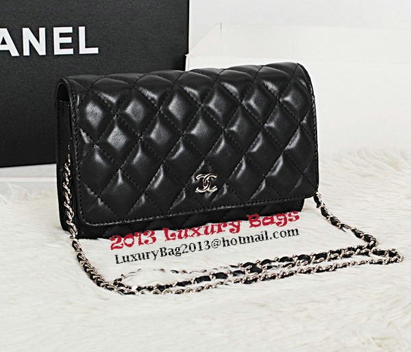Chanel CHA33814 Original Sheepskin Leather mini Flap Bag Black Chanel CHA33814 Original Sheepskin Leather mini Flap Bag Black