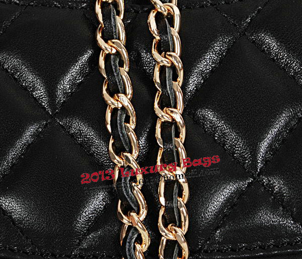 Chanel CHA33814 Original Sheepskin Leather mini Flap Bag Black Chanel CHA33814 Original Sheepskin Leather mini Flap Bag Black