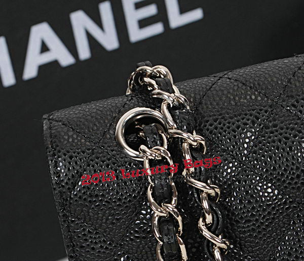 Chanel Classic Flap Bag 2.55 Series Original Cannage Pattern CHA1112 Black Chanel Classic Flap Bag 2.55 Series Original Cannage Pattern CHA1112 Black
