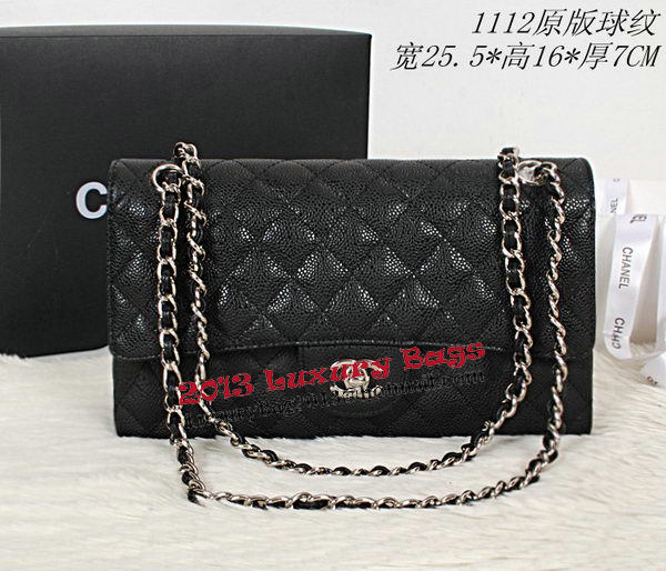 Chanel Classic Flap Bag 2.55 Series Original Cannage Pattern CHA1112 Black Chanel Classic Flap Bag 2.55 Series Original Cannage Pattern CHA1112 Black