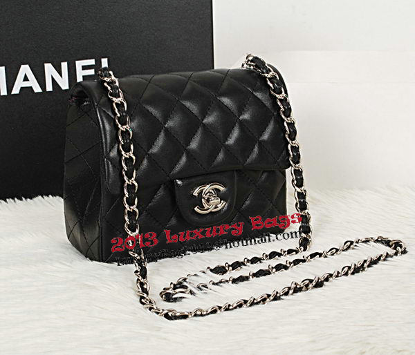 Chanel mini Classic Flap Bag Original Leather CHA1115 Black Chanel mini Classic Flap Bag Original Leather CHA1115 Black