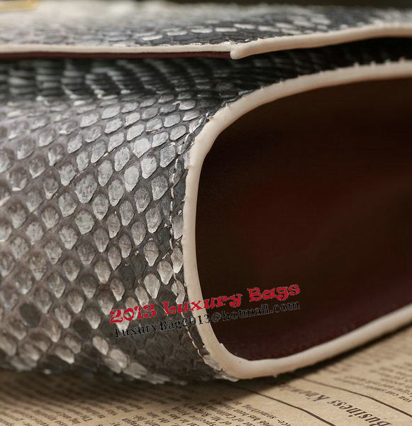 YSL Small Monogramme Cross-body Shoulder Bag Snake Leather 5475 OffWhite YSL Small Monogramme Cross-body Shoulder Bag Snake Leather 5475 OffWhite