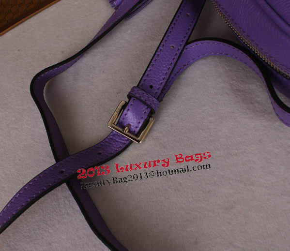 Gucci Soho Calfskin Leather Disco Bag 308364 Violet Gucci Soho Calfskin Leather Disco Bag 308364 Violet