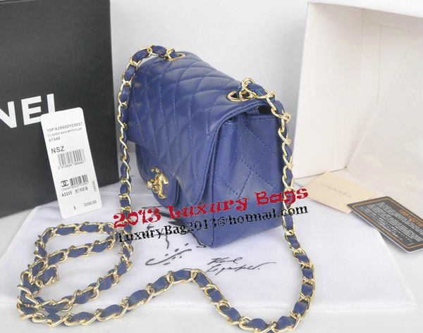 Chanel mini Classic Flap Bag Royal Original Sheekskin CHA1115 Gold Chanel mini Classic Flap Bag Royal Original Sheekskin CHA1115 Gold