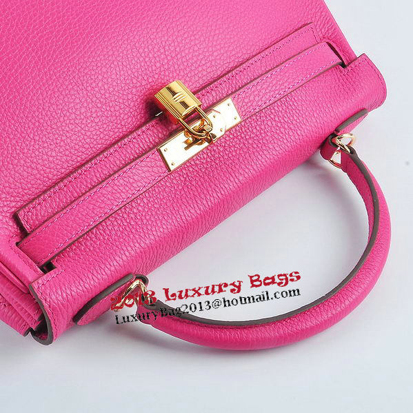 Hermes Kelly 32cm Shoulder Bags Rosy Grainy Leather Gold Hermes Kelly 32cm Shoulder Bags Rosy Grainy Leather Gold