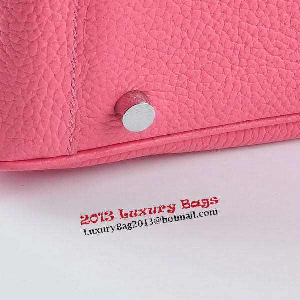 Hermes Lindy 30CM Grainy Leather Shoulder Bag H6207 Rose Hermes Lindy 30CM Grainy Leather Shoulder Bag H6207 Rose