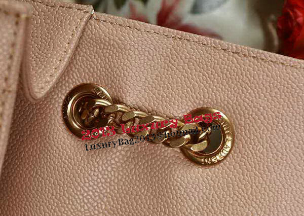 Saint Laurent Classic Monogramme Cannage Pattern Flap Bag Y5480 Apricot Saint Laurent Classic Monogramme Cannage Pattern Flap Bag Y5480 Apricot