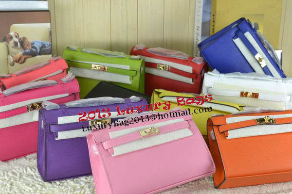 Hermes MINI Kelly 22cm Tote Bag Calfskin Leather Red Hermes MINI Kelly 22cm Tote Bag Calfskin Leather Red