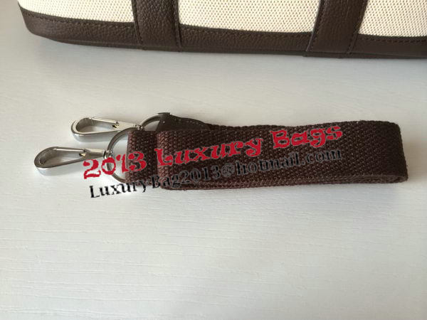 Hermes Garden Party 30CM Bag Canvas Leather H11S Brown Hermes Garden Party 30CM Bag Canvas Leather H11S Brown