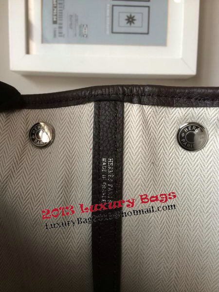 Hermes Garden Party 30CM Bag Canvas Leather H11S Brown Hermes Garden Party 30CM Bag Canvas Leather H11S Brown