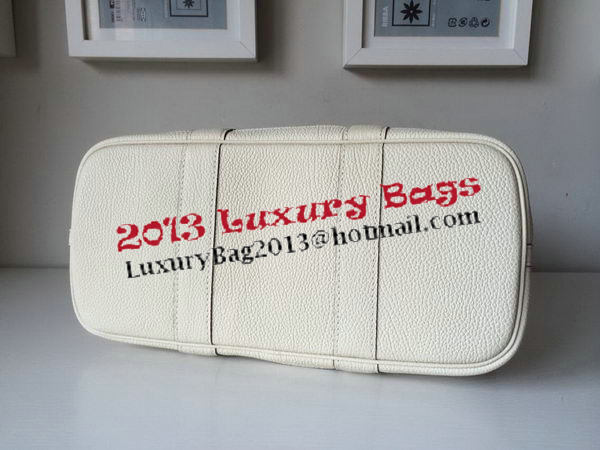 Hermes Garden Party 30CM Bag Canvas Leather H11S OffWhite Hermes Garden Party 30CM Bag Canvas Leather H11S OffWhite