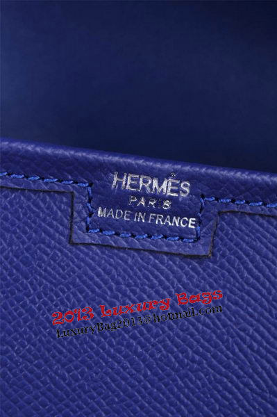 Hermes Jige Clutch Bag Calfskin Leather H258 Royal Hermes Jige Clutch Bag Calfskin Leather H258 Royal