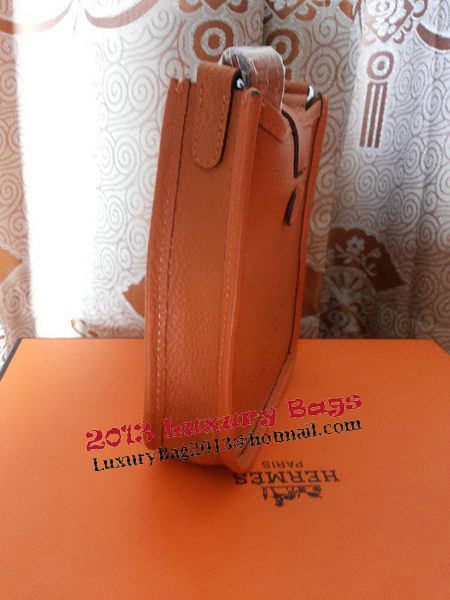Hermes mini Evelyne Messenger Bag H1608S Orange Hermes mini Evelyne Messenger Bag H1608S Orange
