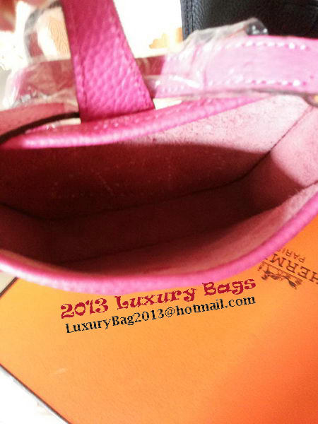 Hermes mini Evelyne Messenger Bag H1608S Rosy Hermes mini Evelyne Messenger Bag H1608S Rosy