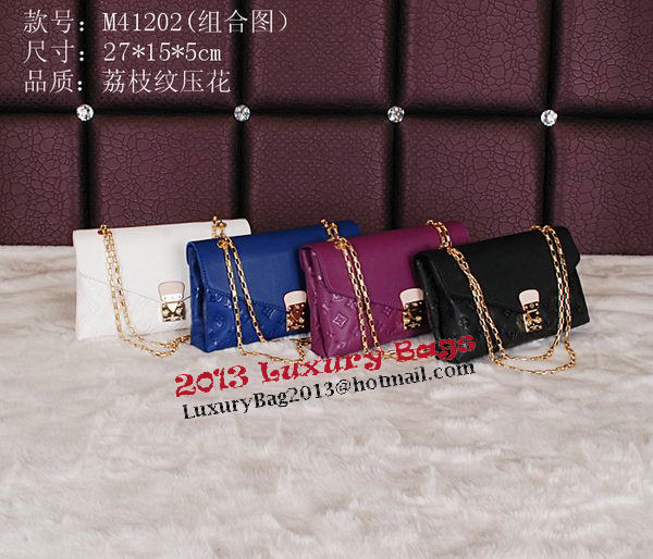 Louis Vuitton Monogram Empreinte Pallas Chain Bag M41202 Black Louis Vuitton Monogram Empreinte Pallas Chain Bag M41202 Black