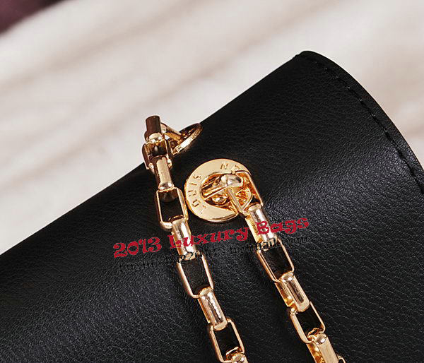 Louis Vuitton Monogram Empreinte Pallas Chain Bag M41202 Black Louis Vuitton Monogram Empreinte Pallas Chain Bag M41202 Black