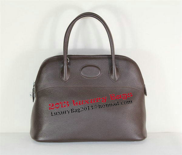 Hermes Bolide 37CM Calfskin Leather Tote Bags H509084 Brown Hermes Bolide 37CM Calfskin Leather Tote Bags H509084 Brown