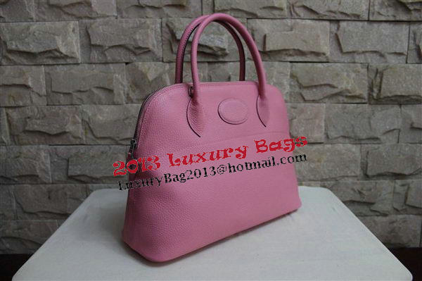 Hermes Bolide 37CM Calfskin Leather Tote Bags H509084 Pink Hermes Bolide 37CM Calfskin Leather Tote Bags H509084 Pink