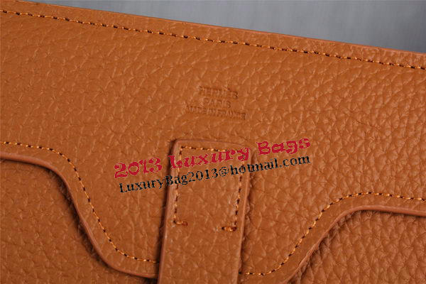 Hermes Jige Clutch Bag Calfskin Leather HQ8059 Wheat Hermes Jige Clutch Bag Calfskin Leather HQ8059 Wheat