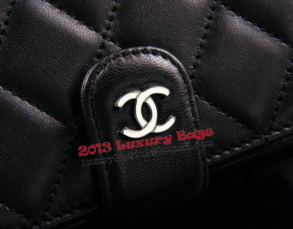 Chanel Matelasse Bi-Fold Wallet Sheepskin Leater A31506 Black Chanel Matelasse Bi-Fold Wallet Sheepskin Leater A31506 Black