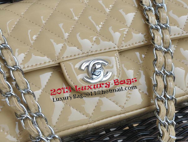 Chanel 2.55 Series Bag Apricot Sheepskin Leather CHA1112 Silver Chanel 2.55 Series Bag Apricot Sheepskin Leather CHA1112 Silver