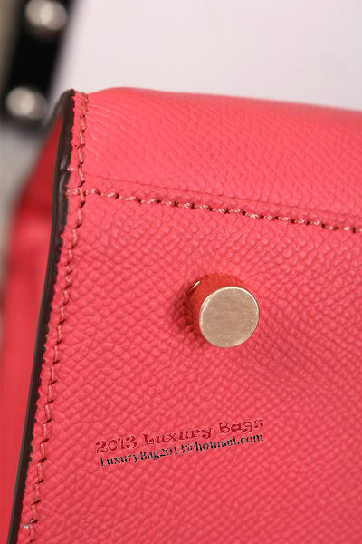 Hermes Kelly 32cm Shoulder Bags Grained Leather Red Hermes Kelly 32cm Shoulder Bags Grained Leather Red