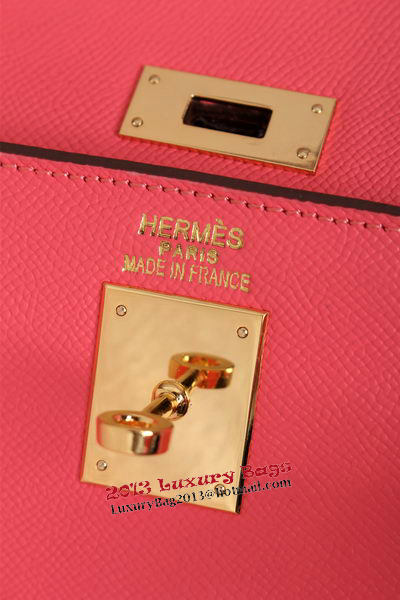 Hermes Kelly 32cm Shoulder Bags Grained Leather Red Hermes Kelly 32cm Shoulder Bags Grained Leather Red