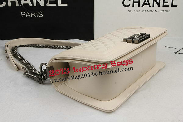 Boy Chanel Flap Shoulder Bags Original Sheepskin Leather A67025 Beige Boy Chanel Flap Shoulder Bags Original Sheepskin Leather A67025 Beige